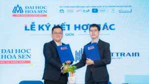 hợp tác giữa Starttrain và Đại học Hoa Sen