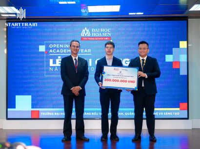 khai giảng đại học Hoa Sen