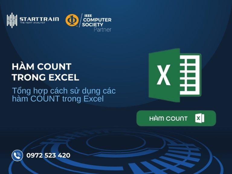 COUNT trong Excel